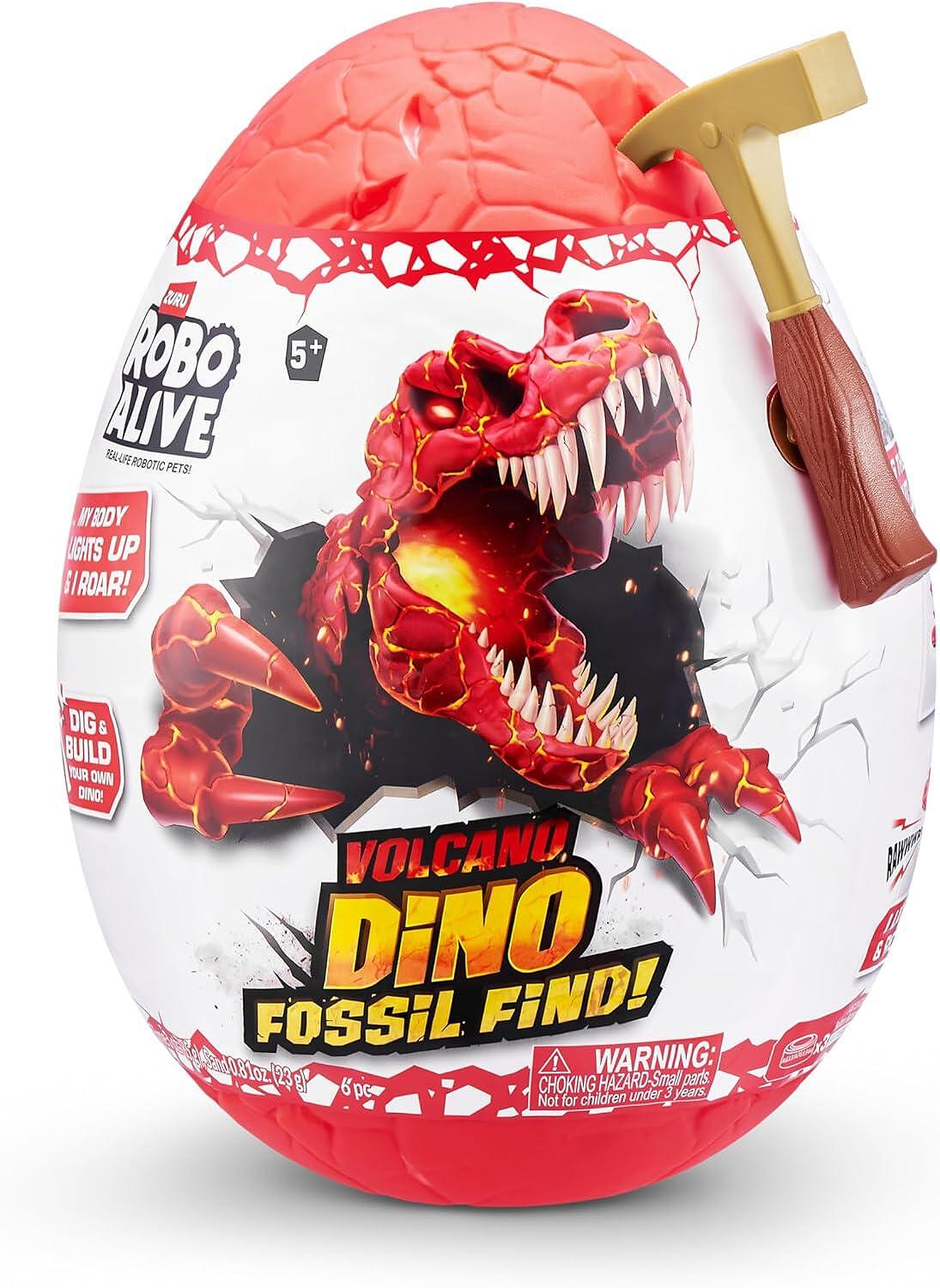 Яйце ROBO ALIVE Volcano Dino Fossil Find