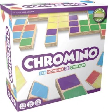 Chromino Asmodee - Домино цветна игра