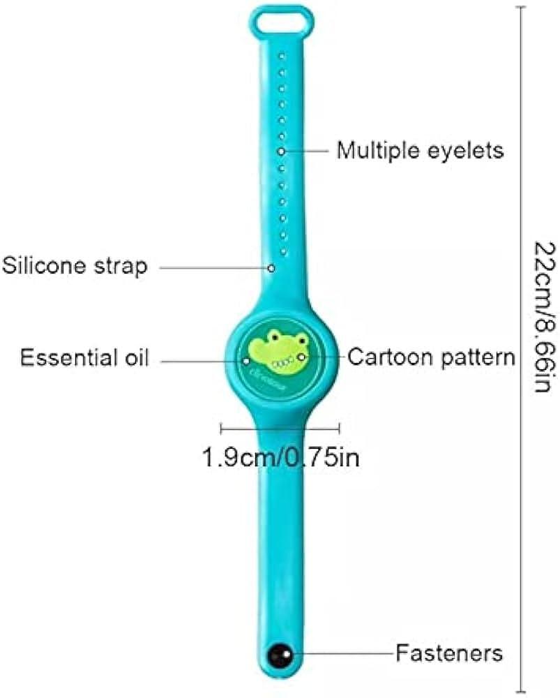 Детска LED светеща гривна против комари
