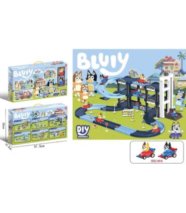 ДЕТСКИ ГОЛЯМ ПАРКИНГ BLUEY С 2 КОЛИ