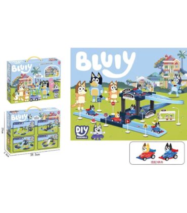ДЕТСКИ ПАРКИНГ BLUEY С 2 КОЛИ
