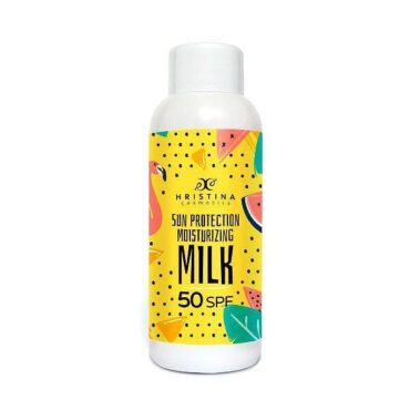 Хидратиращо СЛЪНЦЕЗАЩИТНО МЛЯКО 50SPF – ВИСОКА ЗАЩИТА