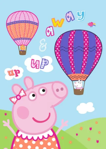 Peppa Pig одеало от  полар 100*140см