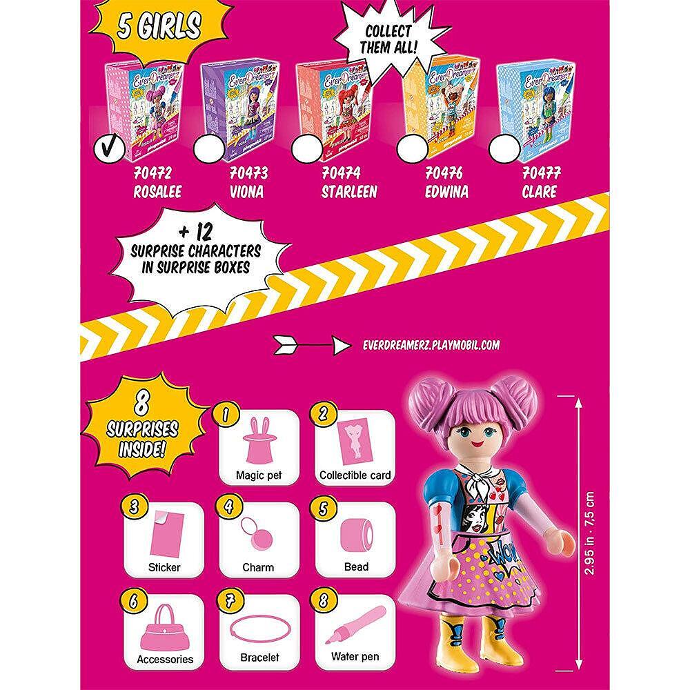 Playmobil EverDreamerz Комичен свят Розали 70472