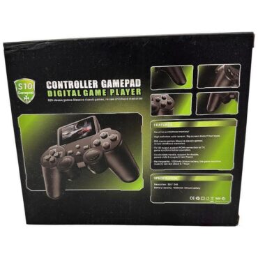 Преносима конзола с 520 класически игри  Gamepad с вграден екран – забавление навсякъде
