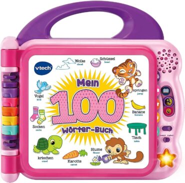 Vtech My 100 Word Book, Pink, Baby Toy